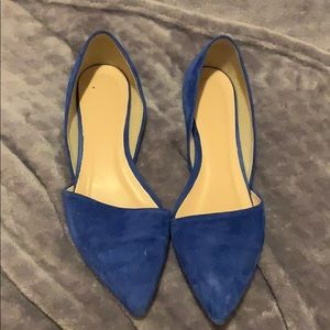 JCrew Blue Flats
